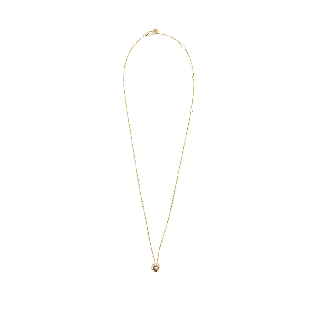 CHANEL COCO CRUSH NECKLACE 18K BEIGE GOLD