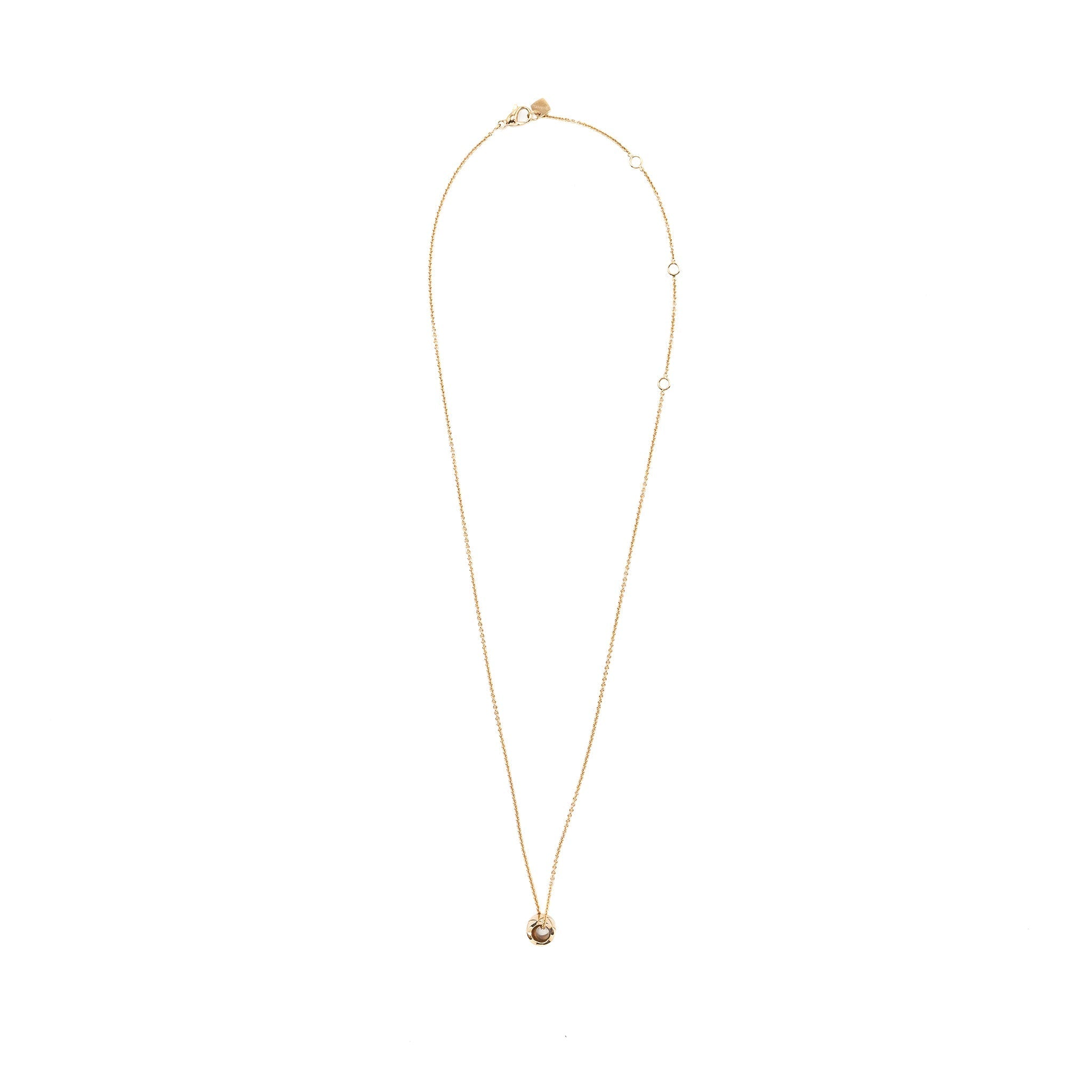 CHANEL COCO CRUSH NECKLACE 18K BEIGE GOLD