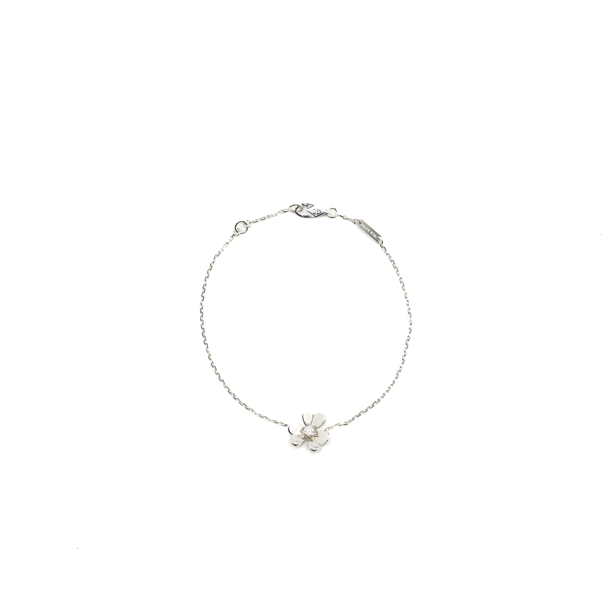 VAN CLEEF AND ARPELS FRIVOLE BRACELET WHITE GOLD, DIAMOND