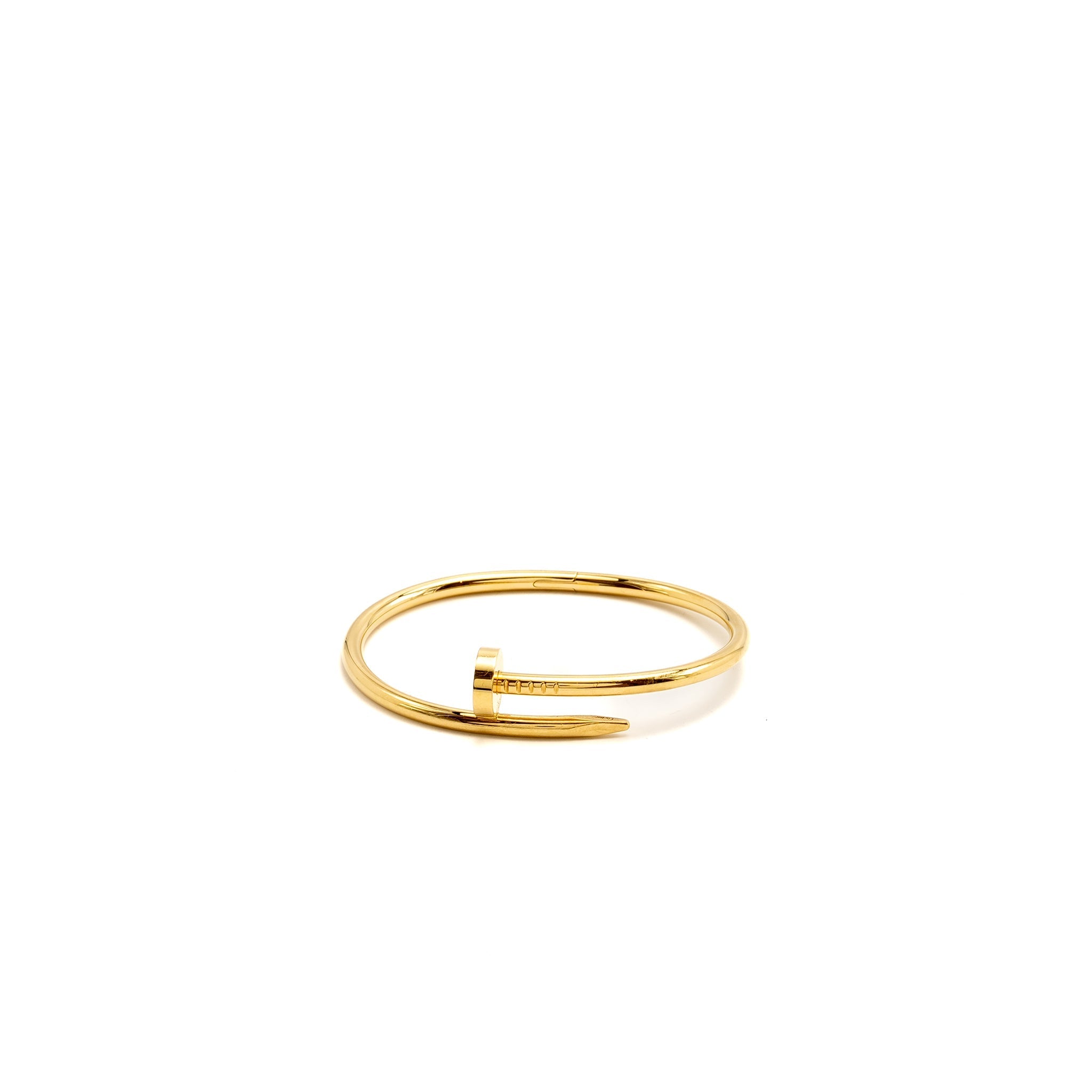 CARTIER JUSTE UN CLOU BRACELET YELLOW GOLD