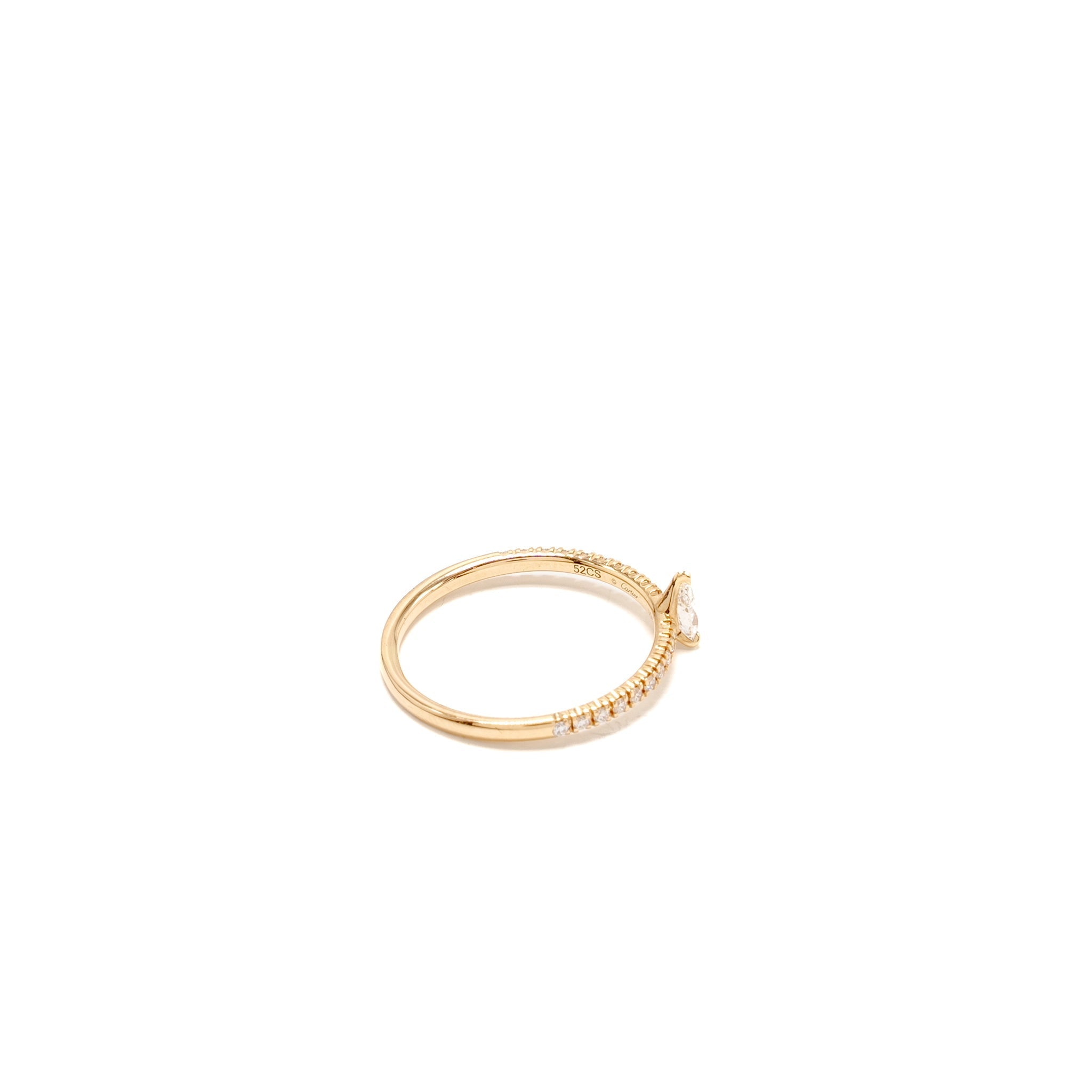 CARTIER ETINCELLE DE CARTIER RING ROSE GOLD WITH DAIMONDS