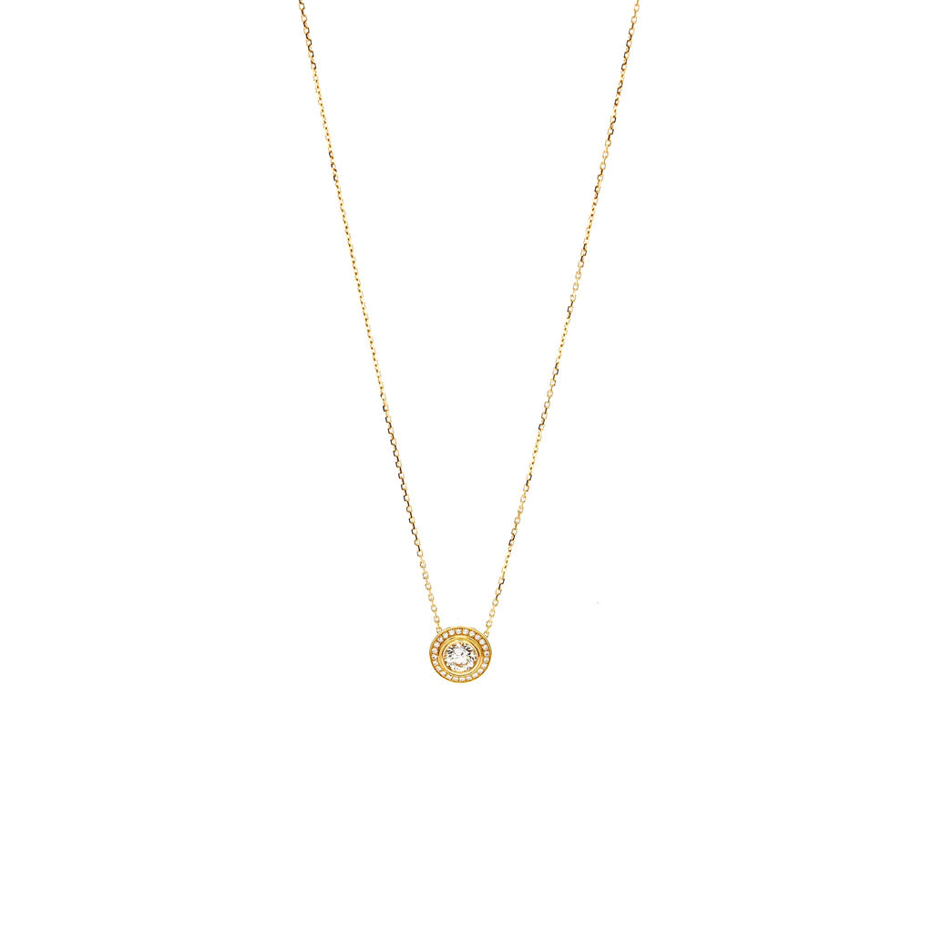 CARTIER D’AMOUR DIAMOND NECKLACE 18K ROSE GOLD