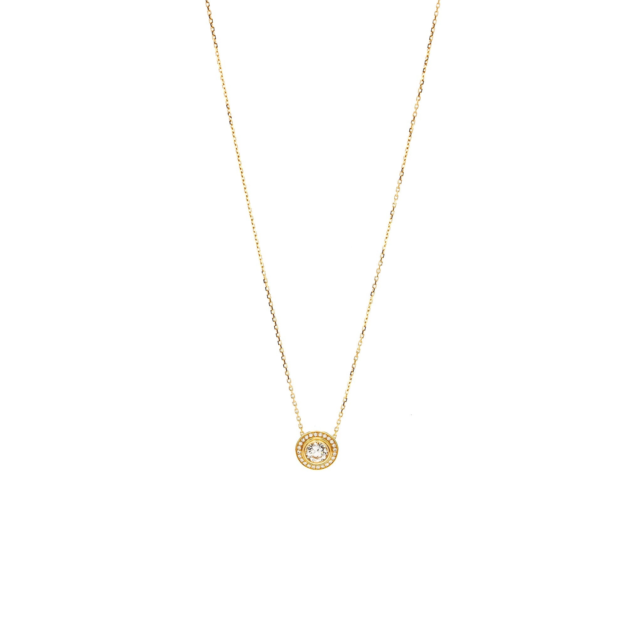 CARTIER D’AMOUR DIAMOND NECKLACE 18K ROSE GOLD