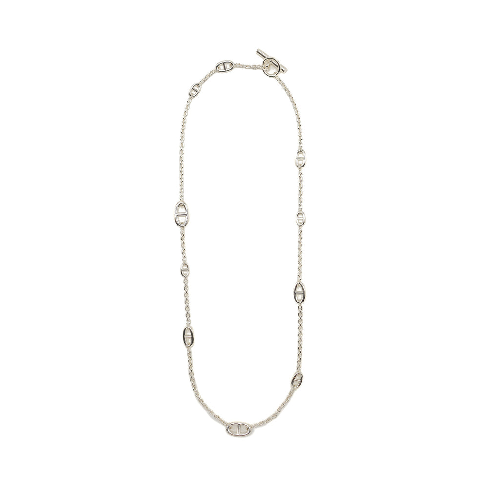HERMES 80CM FARANDOLE LONG NECKLACE 925 STERLING SILVER