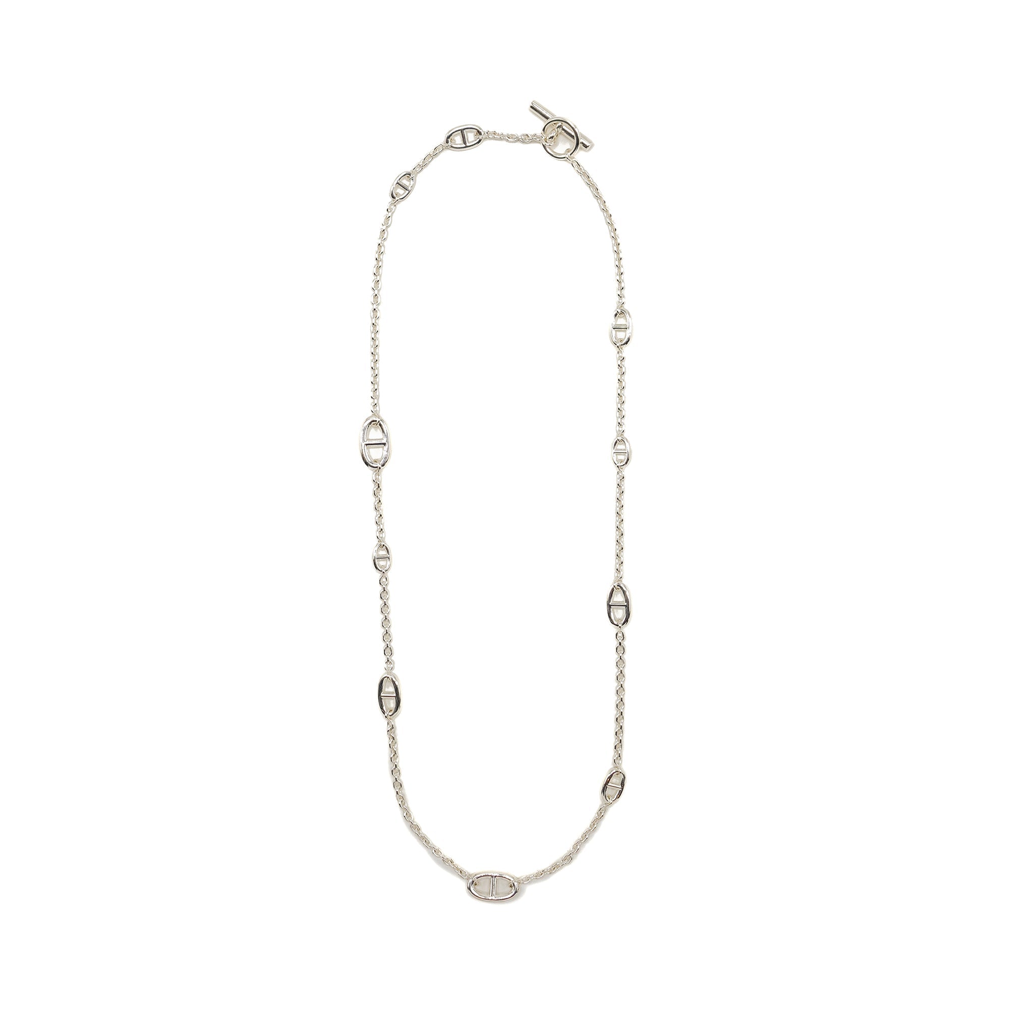 HERMES 80CM FARANDOLE LONG NECKLACE 925 STERLING SILVER