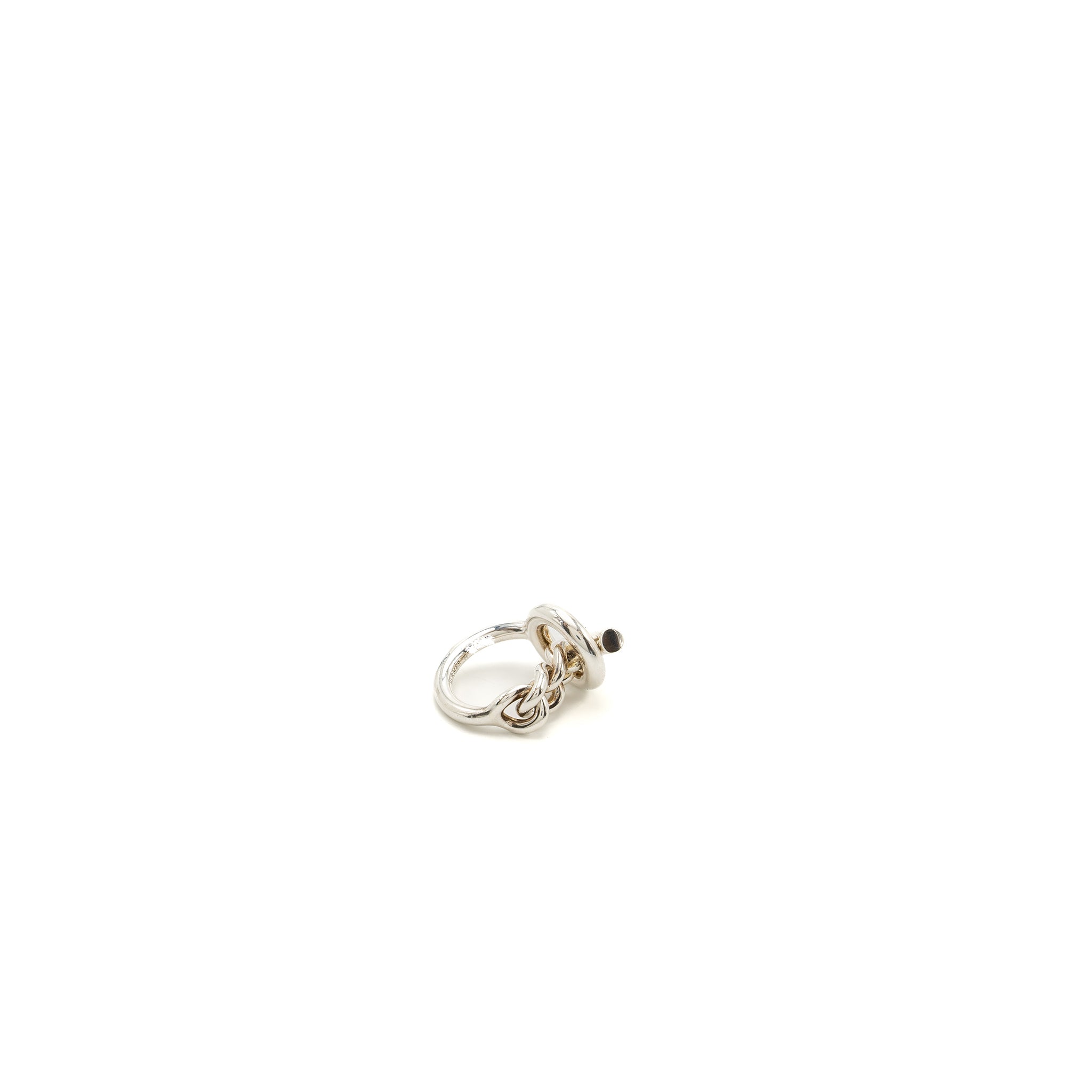 HERMES CROISETTE RING SILVER