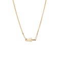 BVLGARI GELATI NECKLACE MOTHER OF PEARL / DIAMONDS / ROSE GOLD