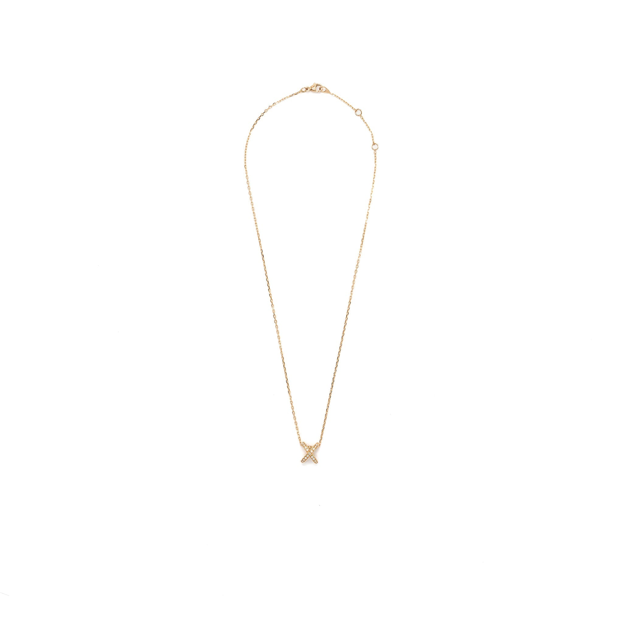 CHAUMET LIENS PENDANT ROSE GOLD DIAMONDS