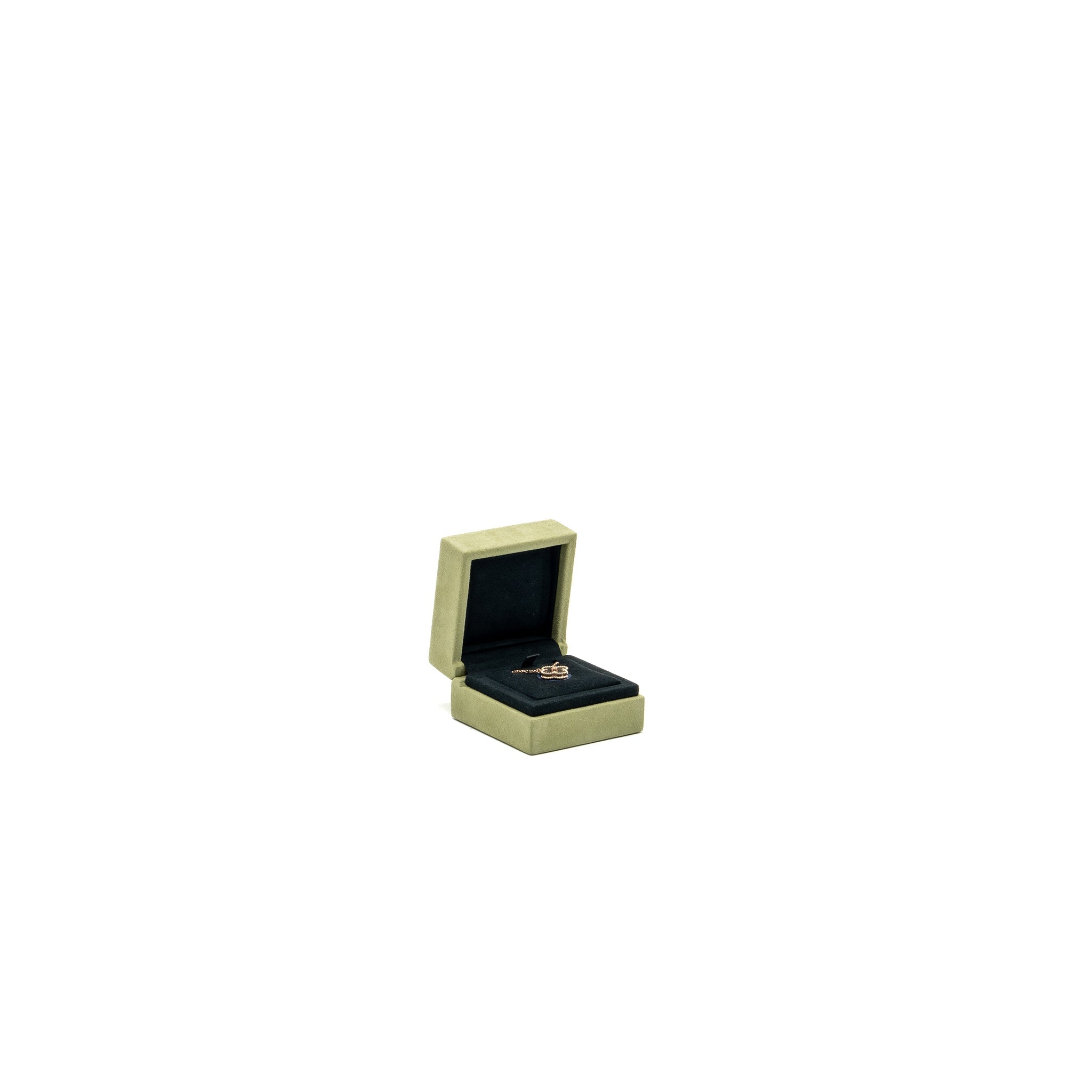 VAN CLEEF & ARPELS 2023 ALHAMBRA HOLIDAY LIMITED PENDANT SILVER OBSIDIAN ROSE GOLD DIAMOND