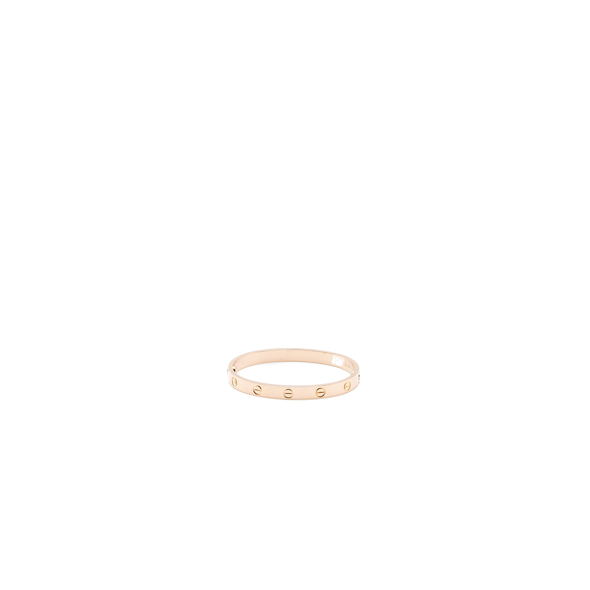 CARTIER LOVE BRACELET ROSE GOLD
