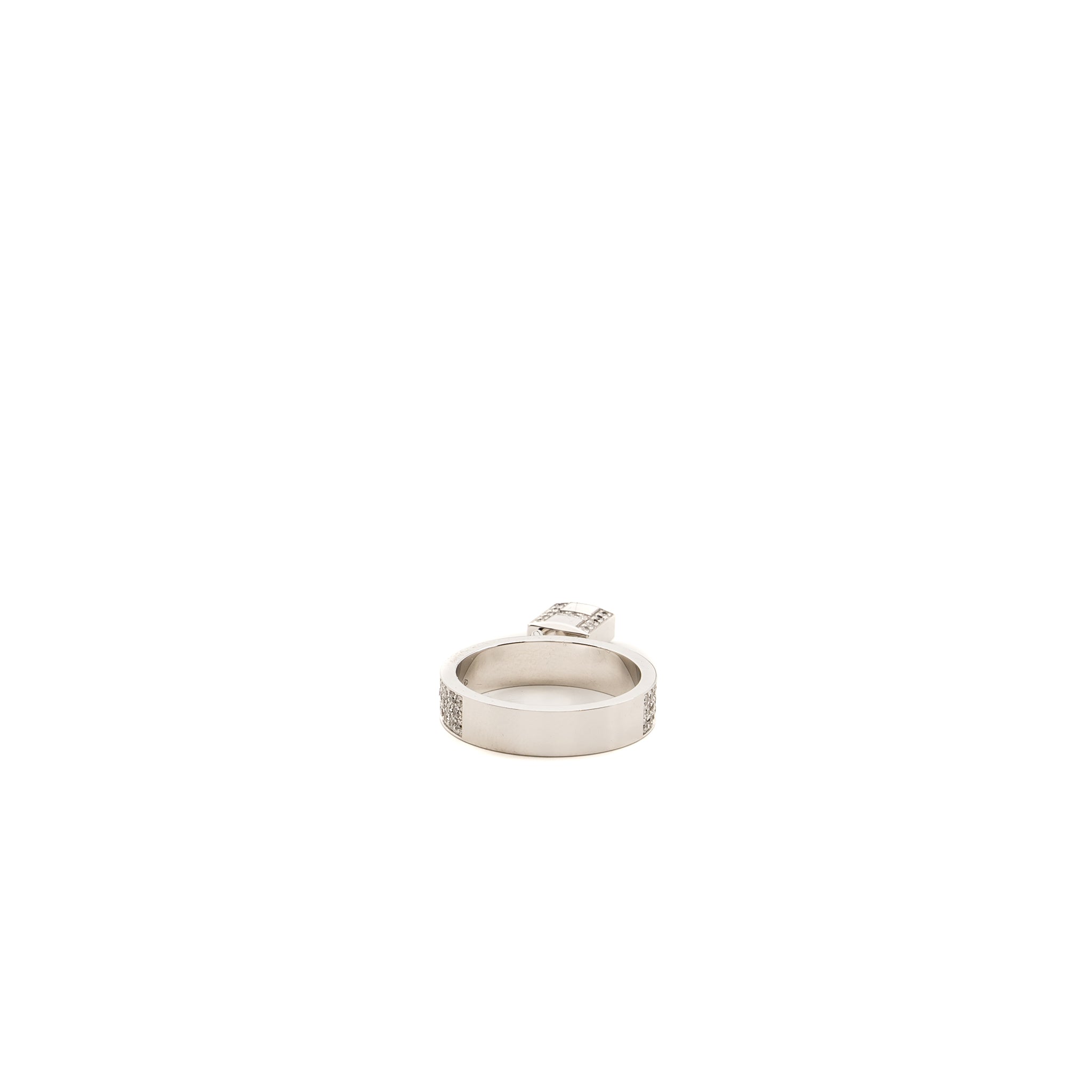 HERMES KELLY CADENAS RING WHITE GOLD,DIAMONDS
