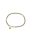 CHANEL VINTAGE STRAND LEATHER CHAIN BELT LAMBSKIN 24K GOLD PLATED