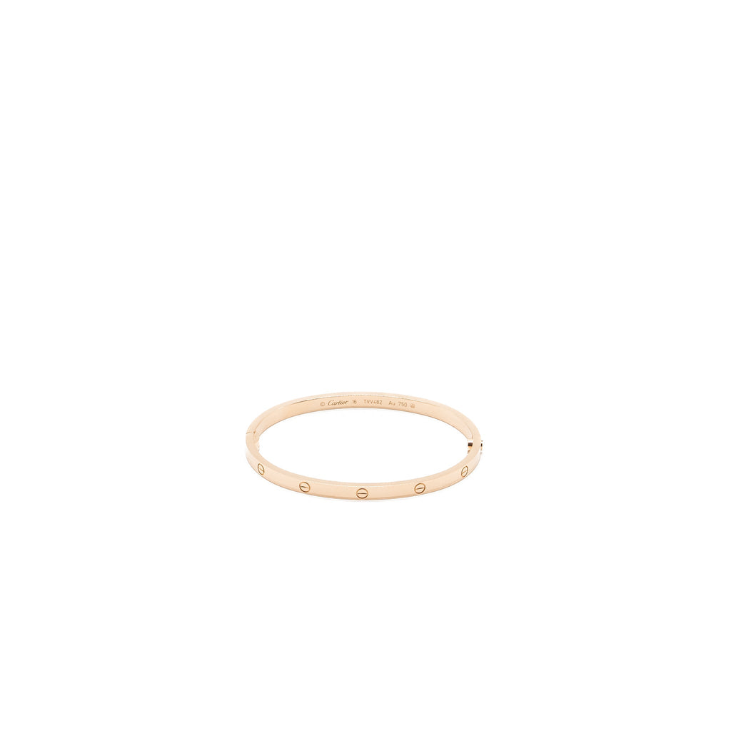 CARTIER LOVE BRACELET ROSE GOLD