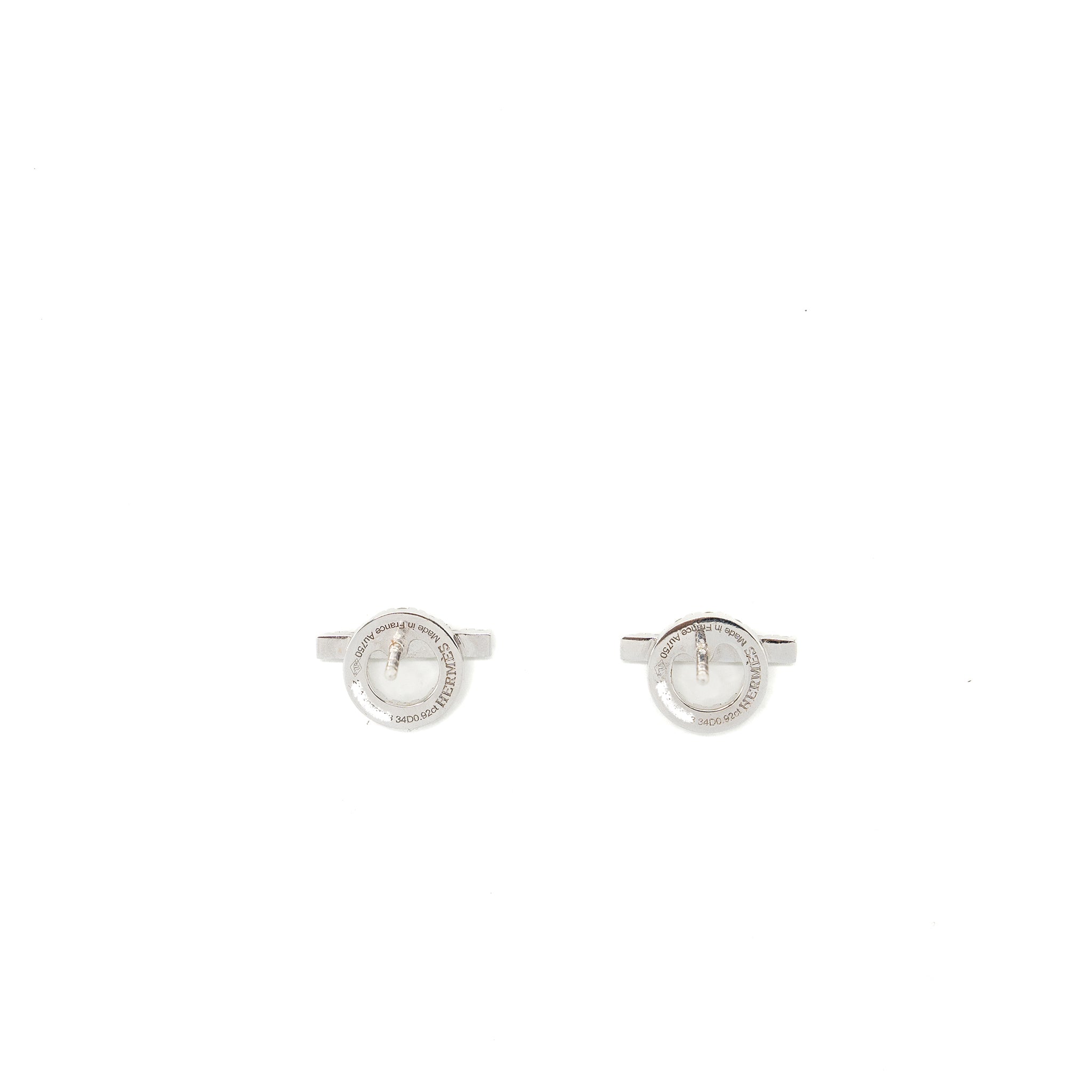HERMES FINESSE EARRINGS WHITE GOLD / DIAMONDS