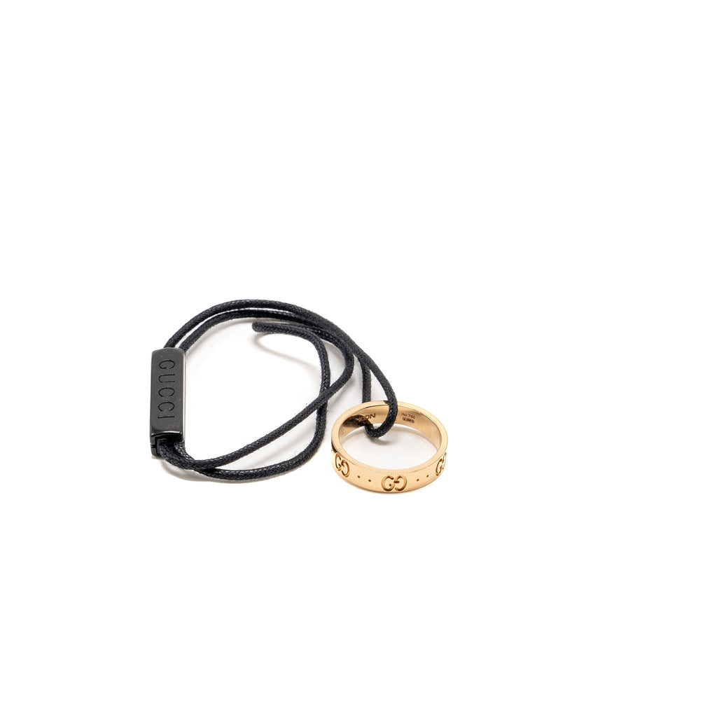 GUCCI ICON RING 18K ROSE GOLD