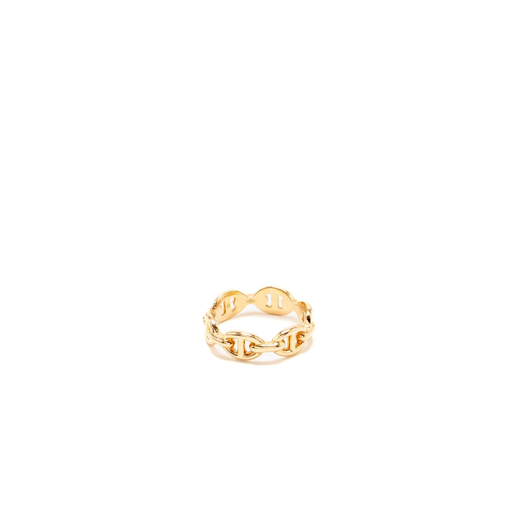 HERMES CHAINE D’ANCRE ENCHAINEE RING ROSE GOLD