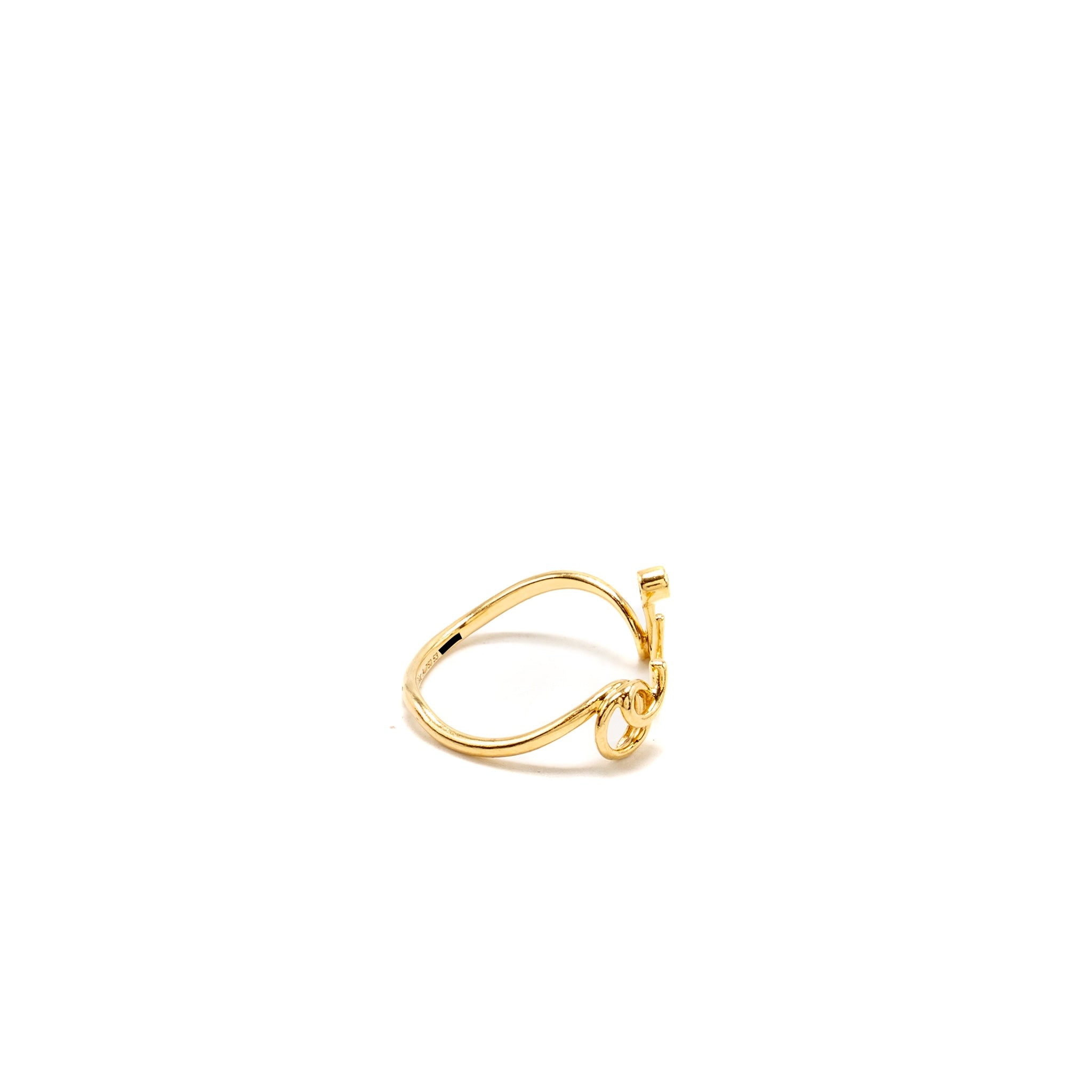 DIOR DIORAMOUR RING YELLOW GOLD, DIAMOND