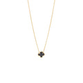 VAN CLEEF AND ARPELS PURE ALHAMBRA PENDANT ONYX YELLOW GOLD
