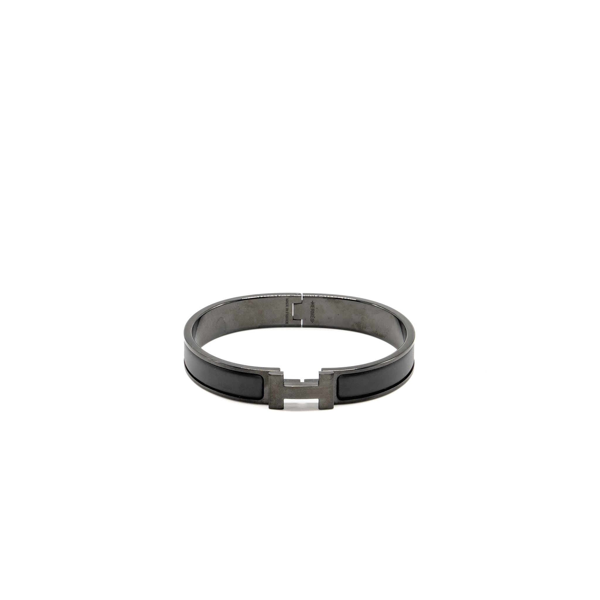 HERMES CLIC HH BRACELET SO BLACK