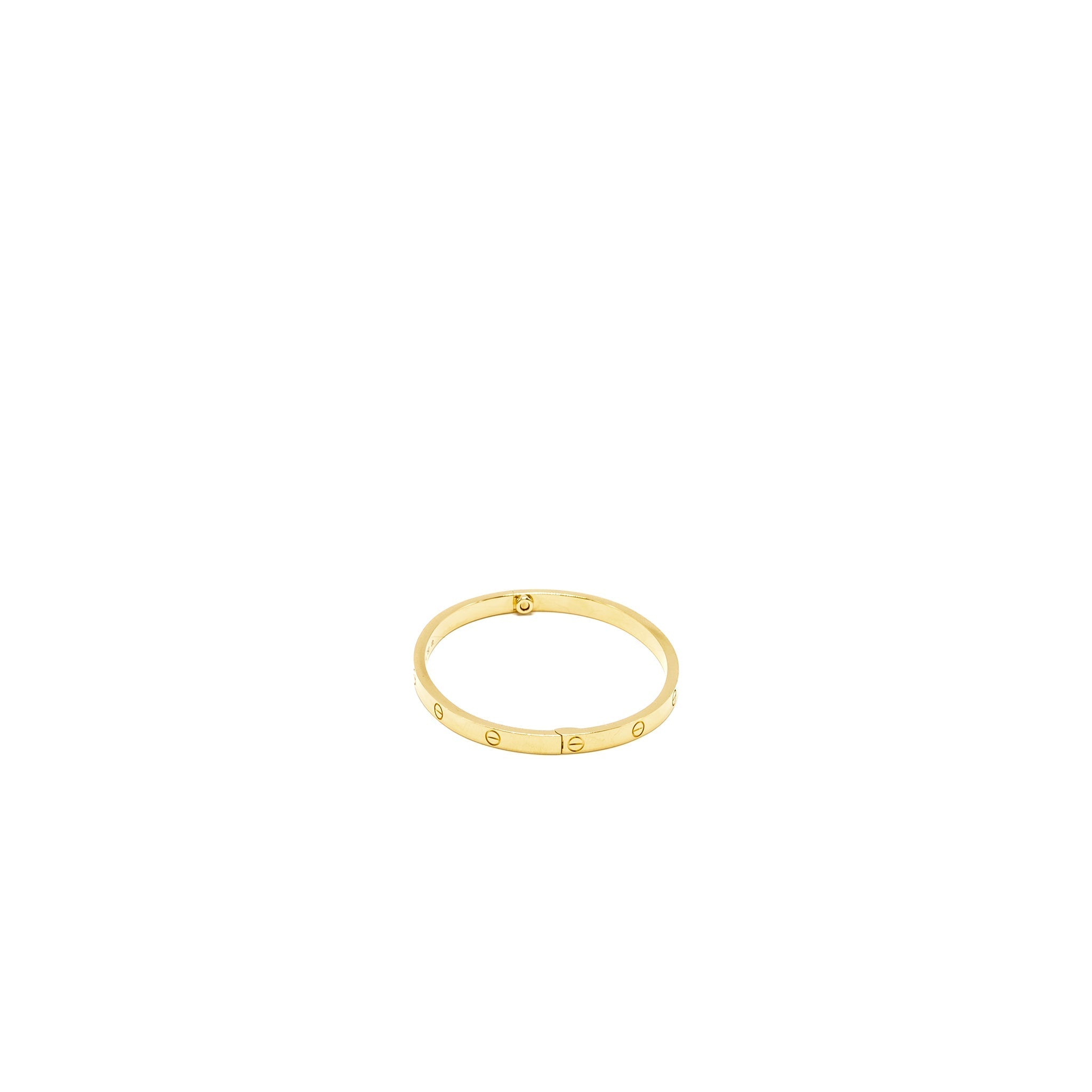 CARTIER LOVE BRACELET YELLOW GOLD