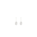 HERMES FARANDOLE EARRINGS STERLING SILVER