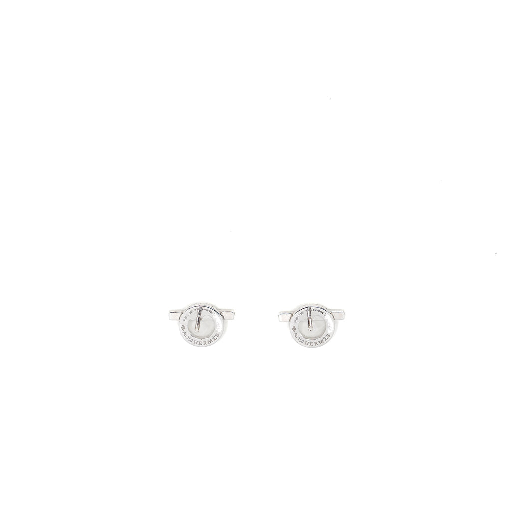 HERMES FINESSE EARRINGS WHITE GOLD / DIAMONDS