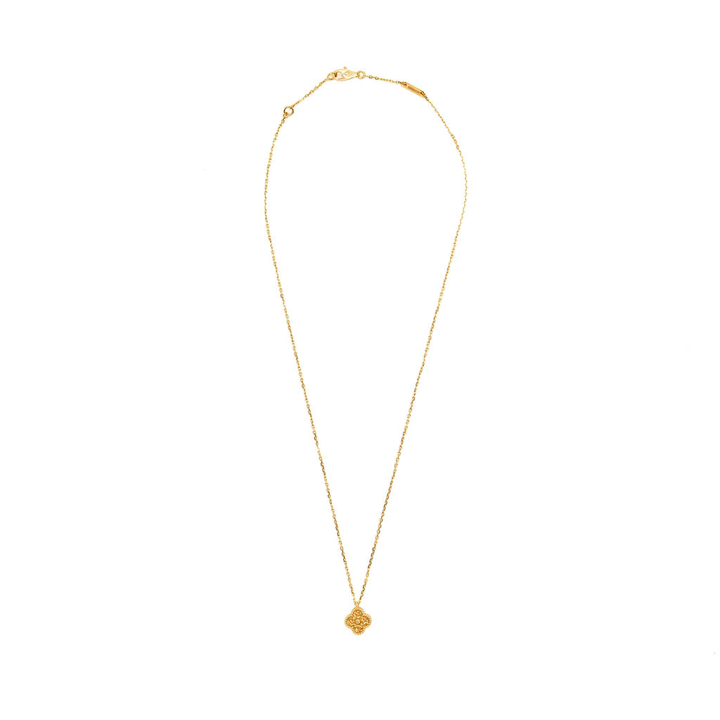 VAN CLEEF & ARPELS SWEET ALHAMBRA PENDANT ROSE GOLD