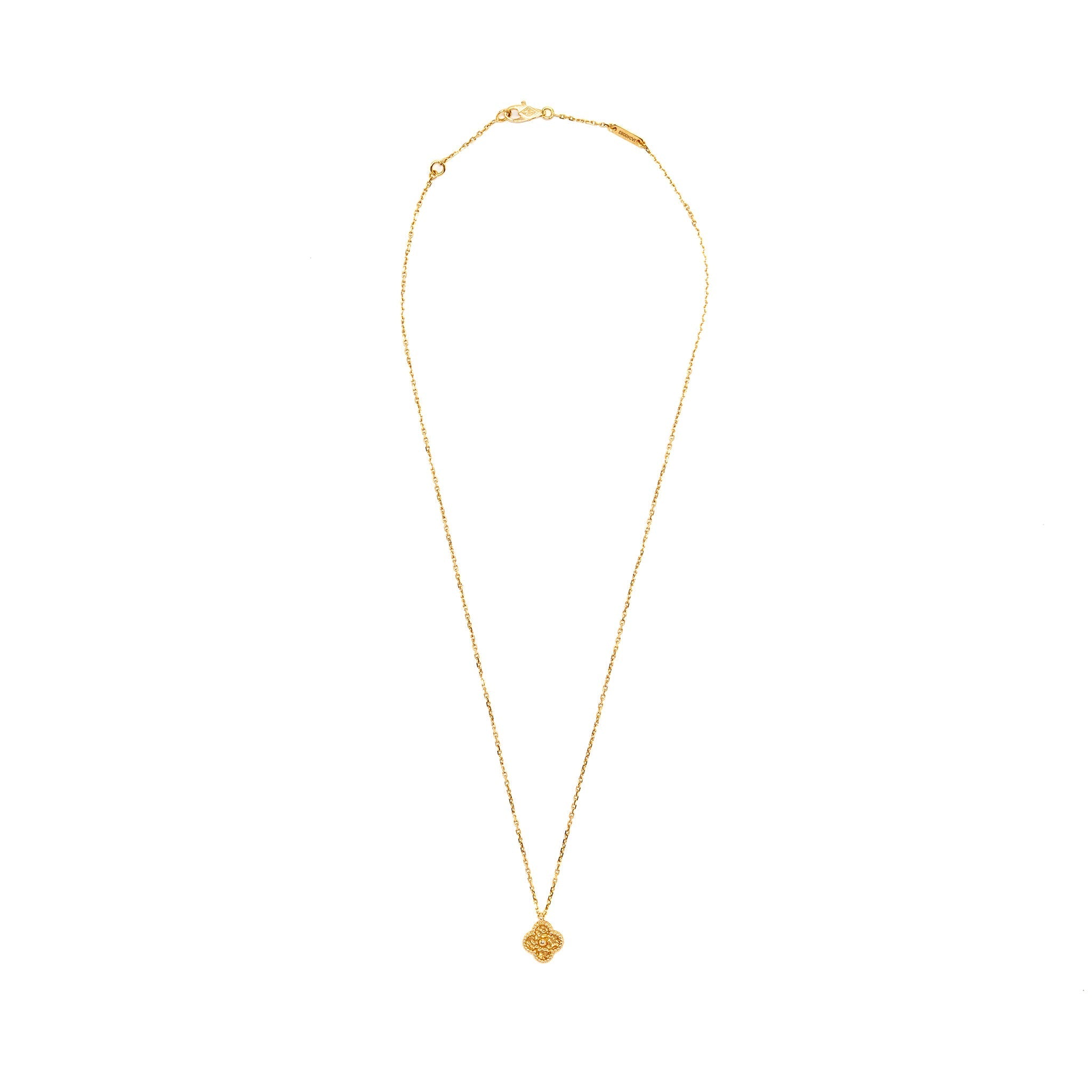VAN CLEEF & ARPELS SWEET ALHAMBRA PENDANT ROSE GOLD