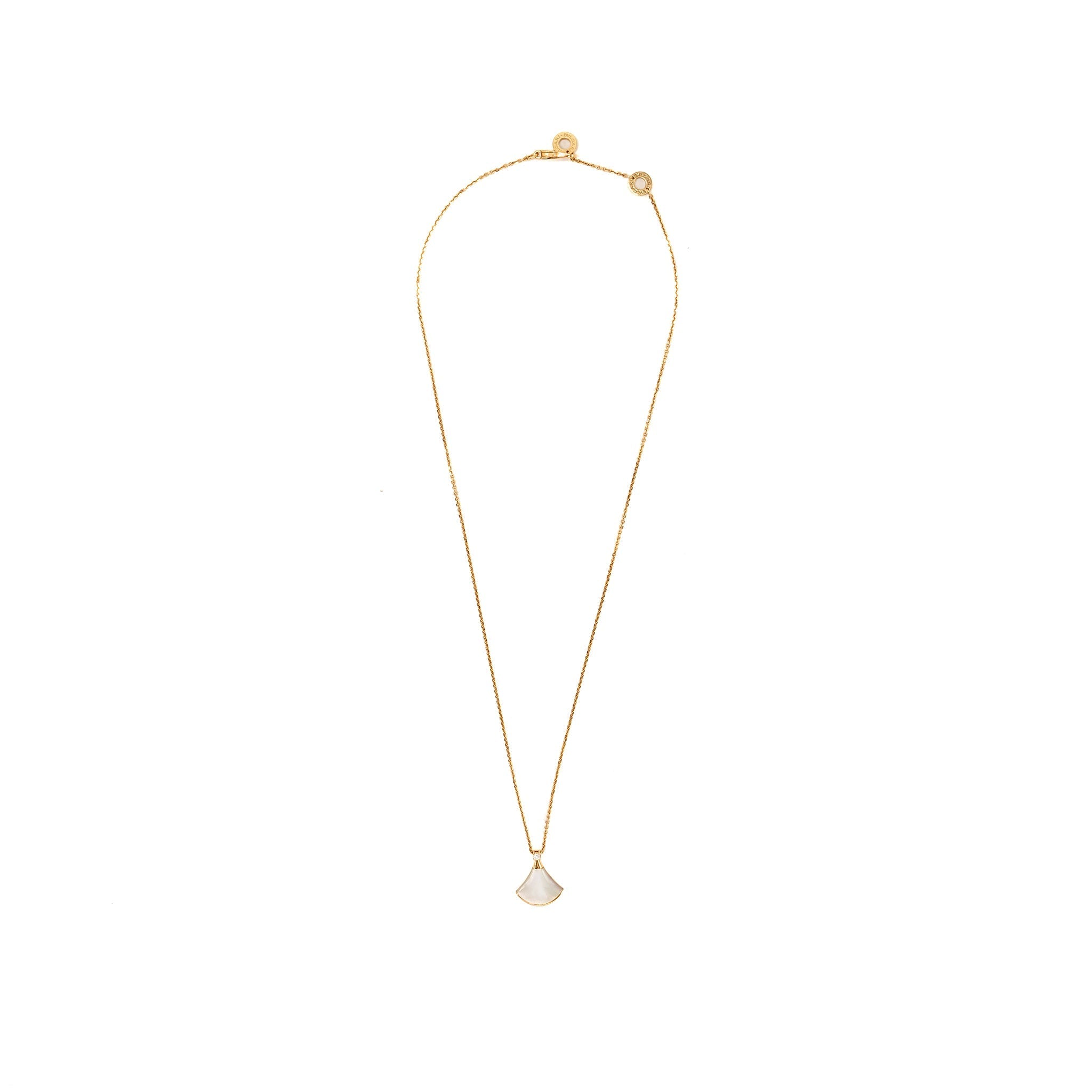 BVLGARI DIVAS’ DREAM NECKLACE ROSE GOLD/MOTHER-OF-PEARL/DIAMOND