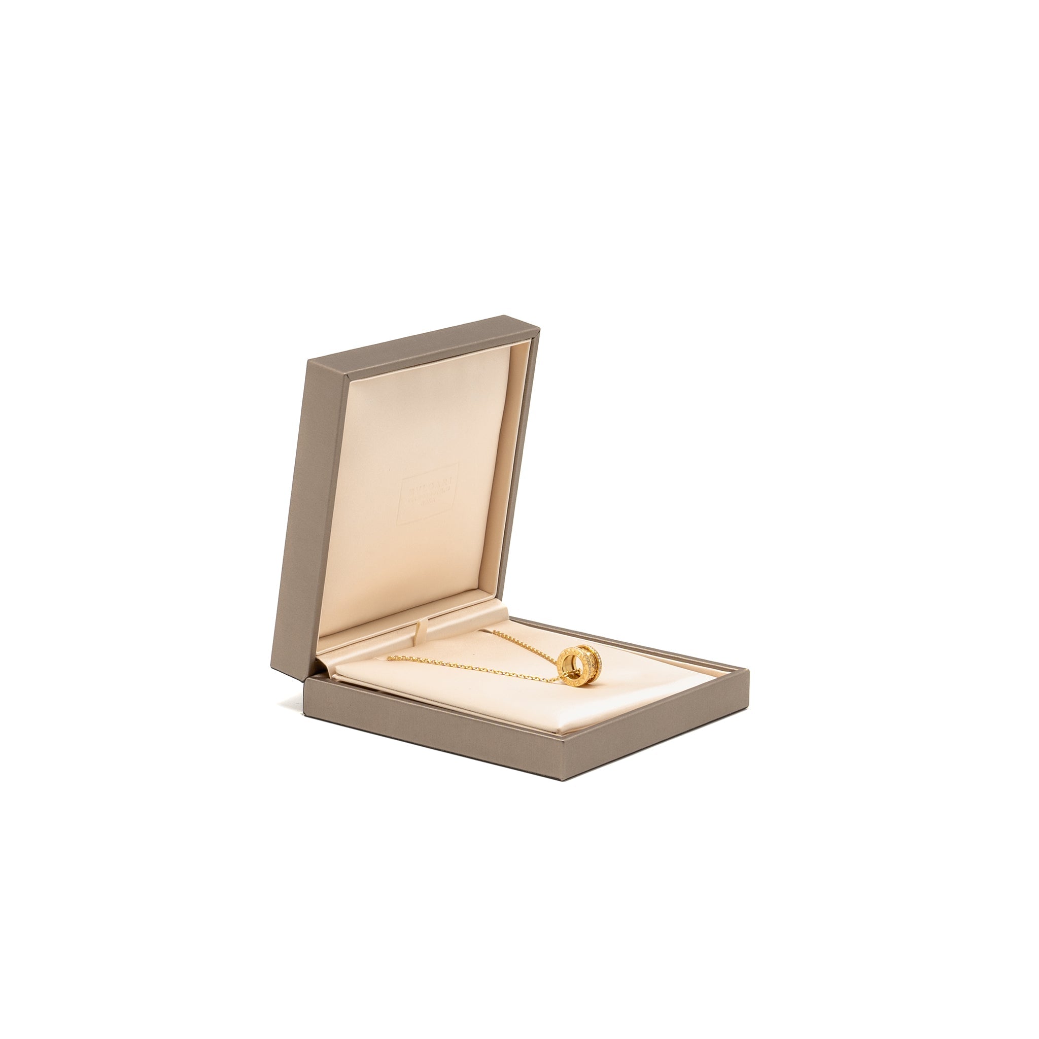 BVLGARI B.ZERO1 NECKLACE YELLOW GOLD, DIAMONDS