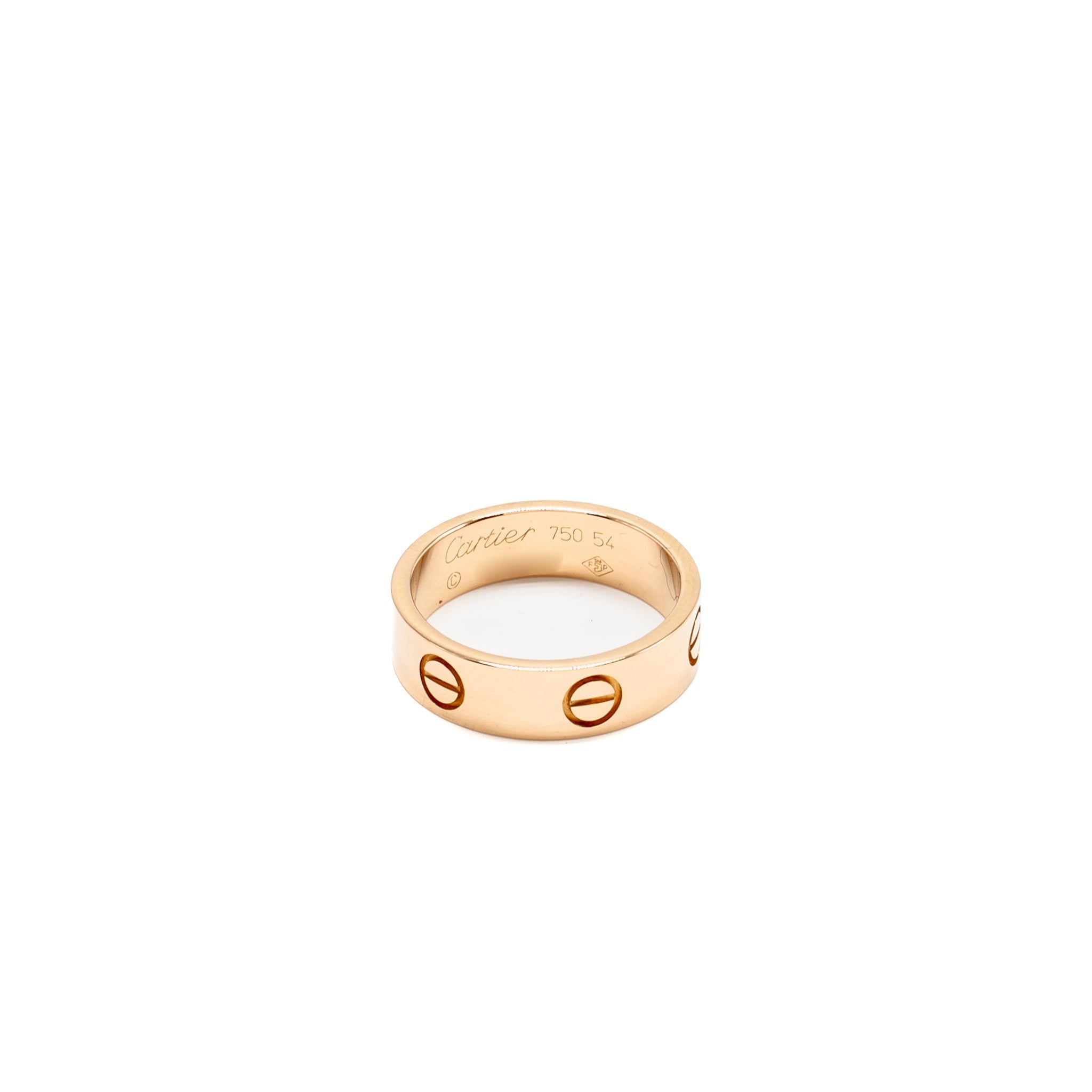 CARTIER LOVE RING CLASSIC MODEL ROSE GOLD