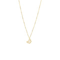 VAN CLEEF & ARPELS SWEET ALHAMBRA BUTTERFLY PENDANT, WHITE MOTHER OF PEARL YELLOW GOLD