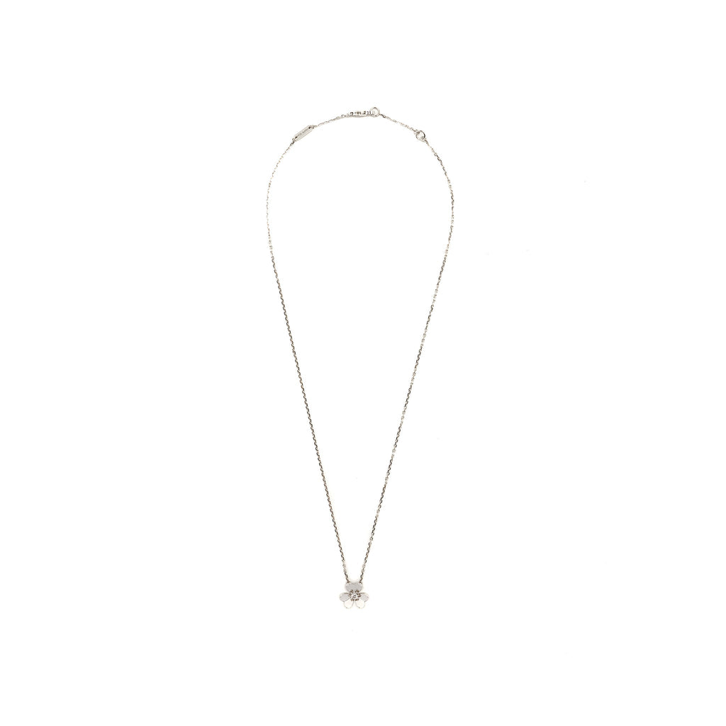 VAN CLEEF & ARPELS FRIVOLE PENDANT WHITE GOLD, DIAMOND