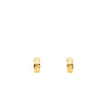 CHANEL COCO CRUSH EARRINGS QUILTED MOTIF, 18K YELLOW GOLD