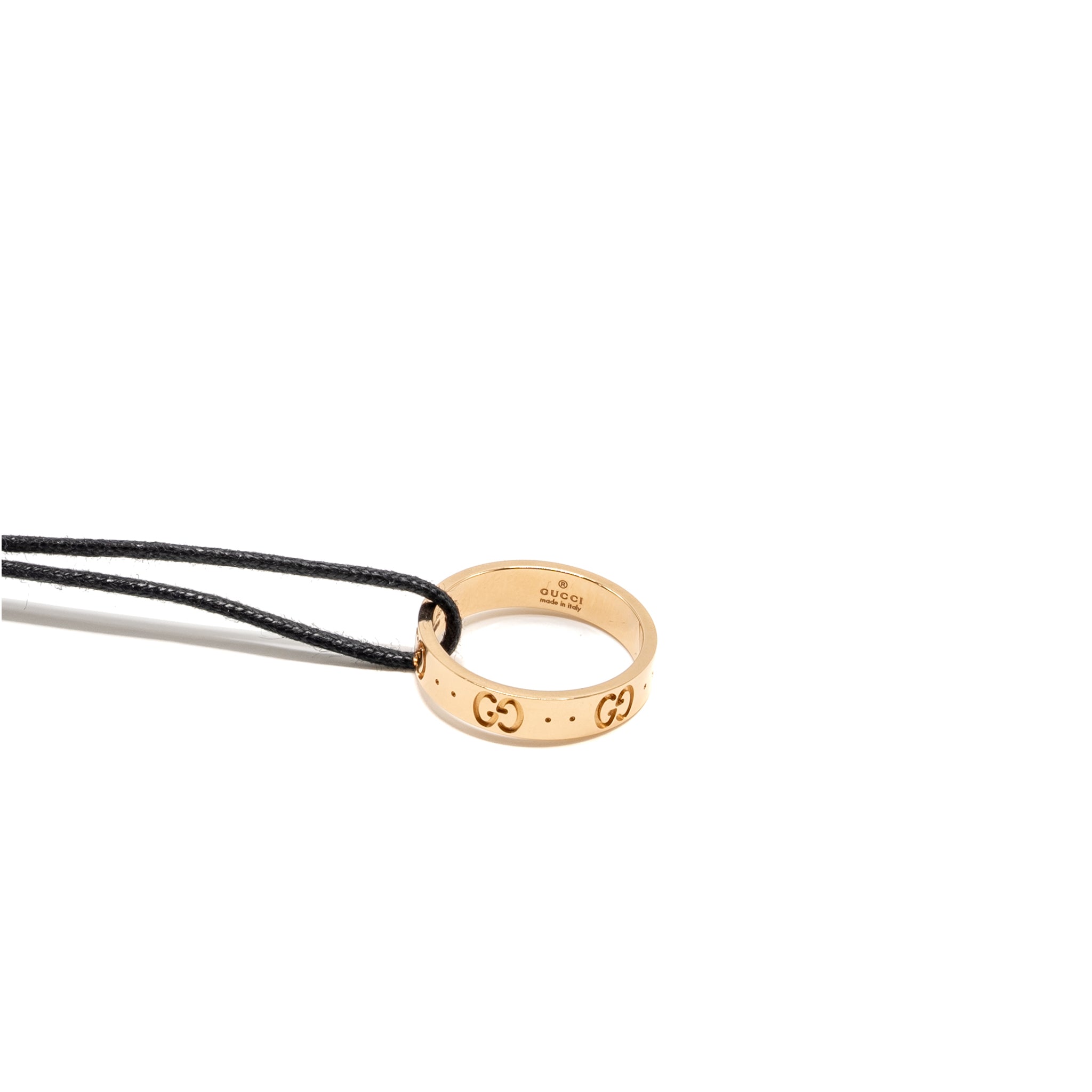 GUCCI ICON RING 18K ROSE GOLD