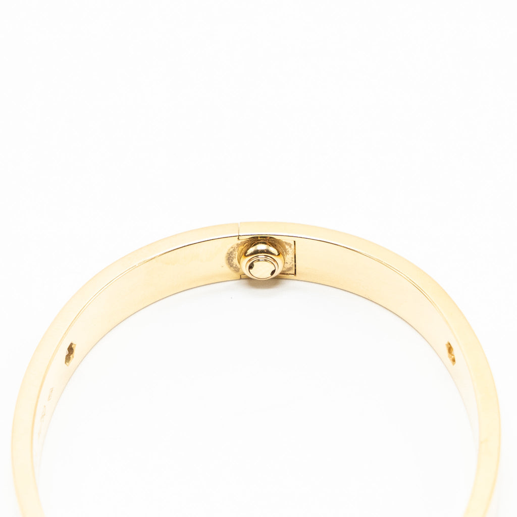 CARTIER LOVE BRACELET YELLOW GOLD 4 DIAMONDS