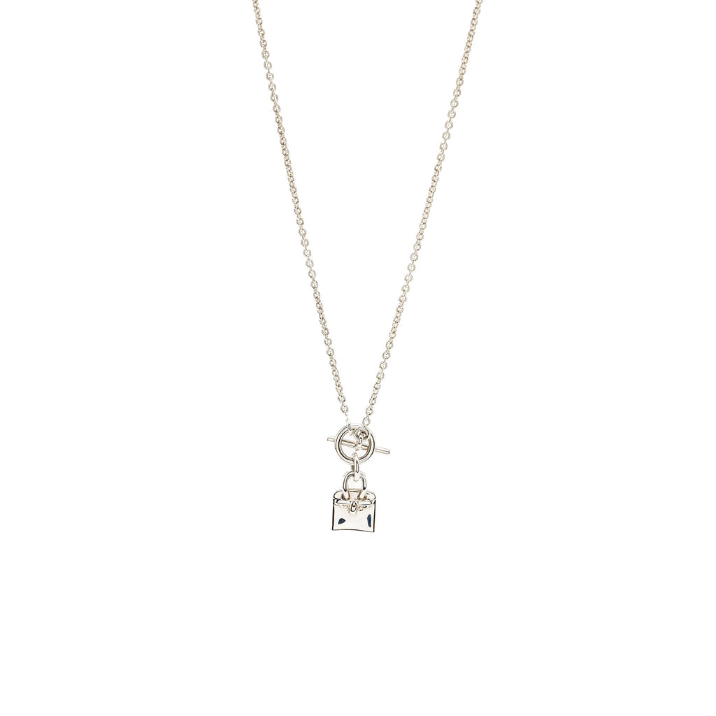 HERMES AMULETTES BIRKIN PENDANT STERLING SILVER