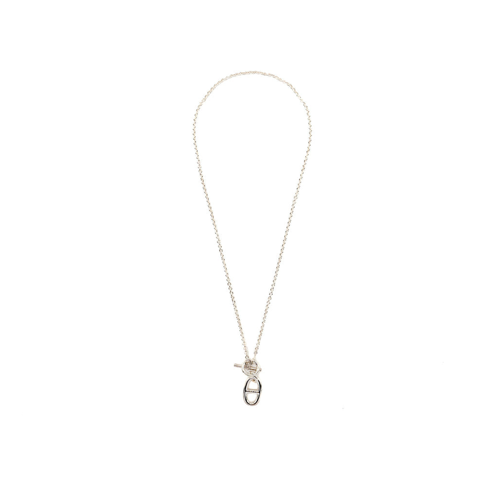 HERMES CHAINE D'ANCRE PENDANT STERLING SILVER