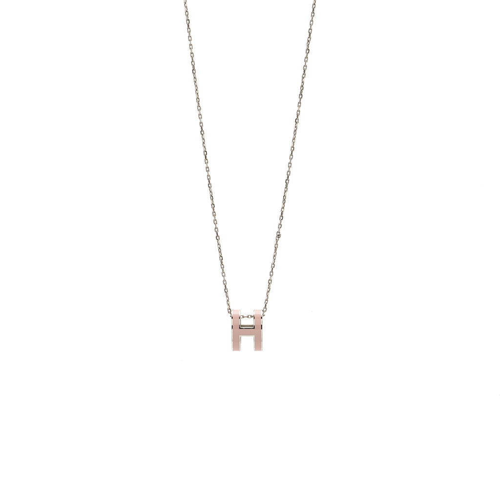 HERMES POP H PENDANT ROSE DRAGEE SHW