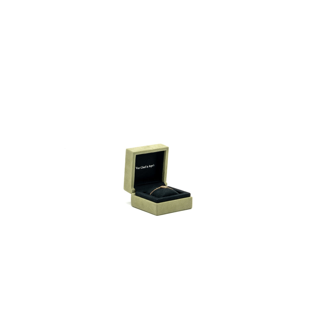 VAN CLEEF AND ARPELS SWEET ALHAMBRA BRACELET 18K YELLOW GOLD / MOTHER OF PEARL