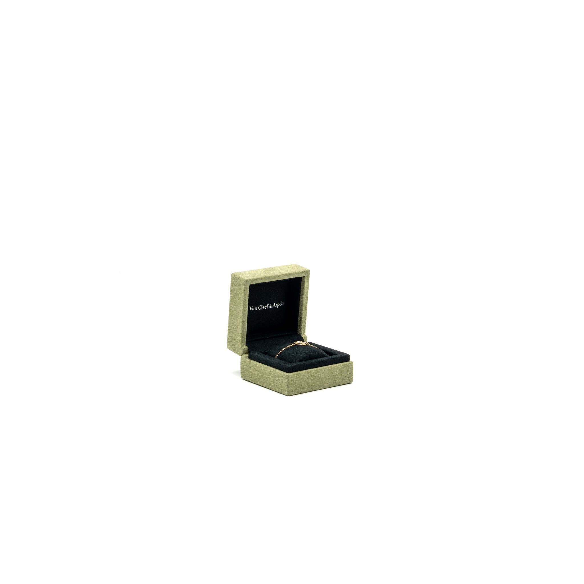 VAN CLEEF AND ARPELS SWEET ALHAMBRA BRACELET 18K YELLOW GOLD / MOTHER OF PEARL