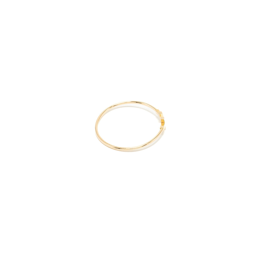 TIFFANY T NARROW WIRE BRACELET 18K ROSE GOLD