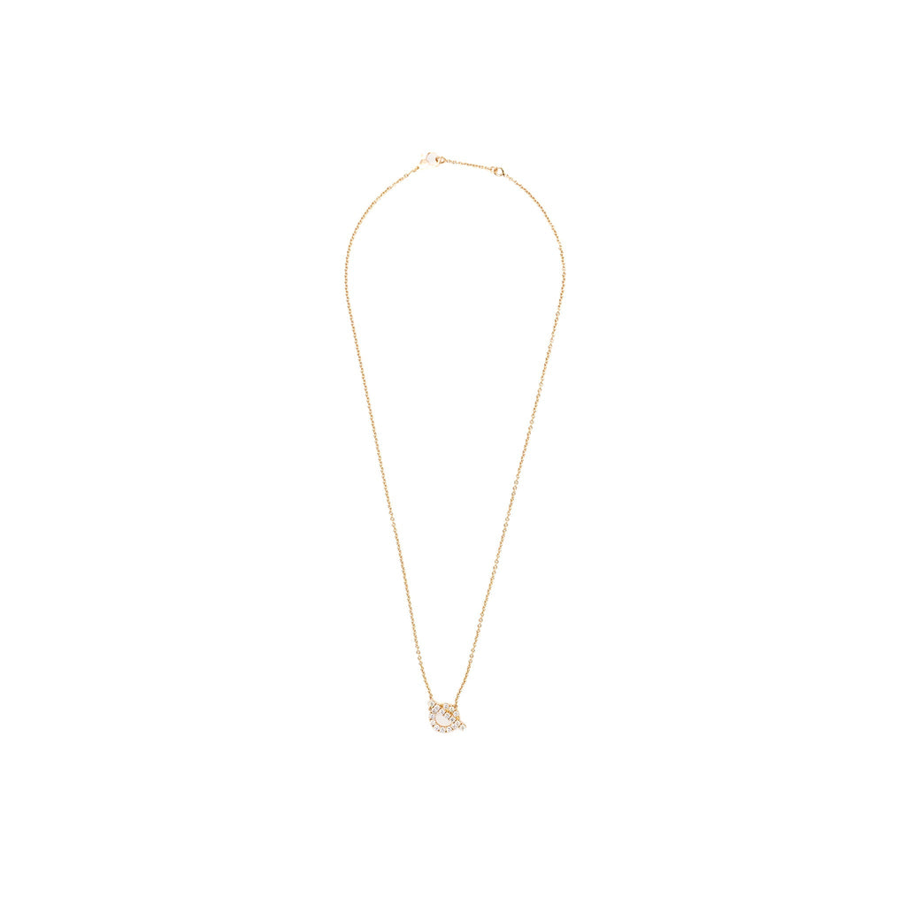 HERMES FINESSE NECKLACE ROSE GOLD DIAMONDS