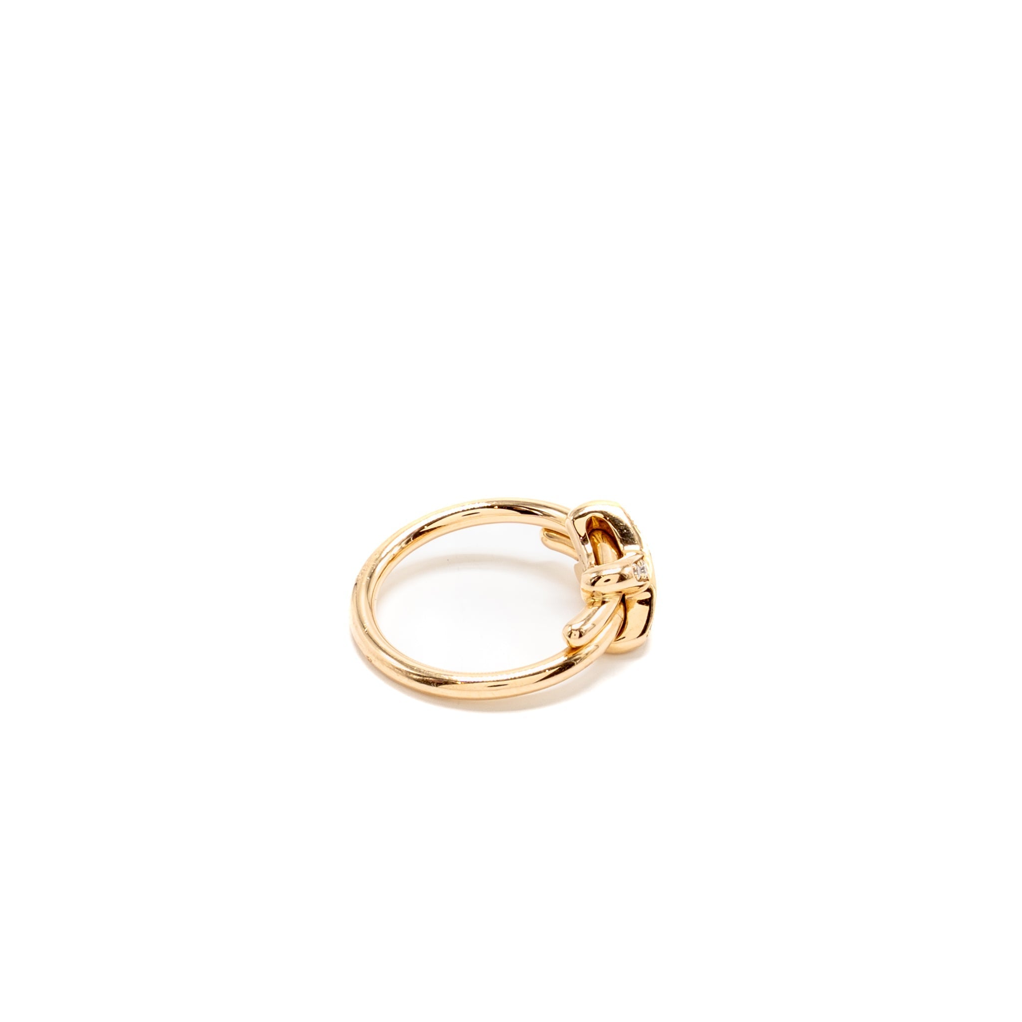 CHAUMET JEUX DE LIENS RING ROSE GOLD, DIAMONDS