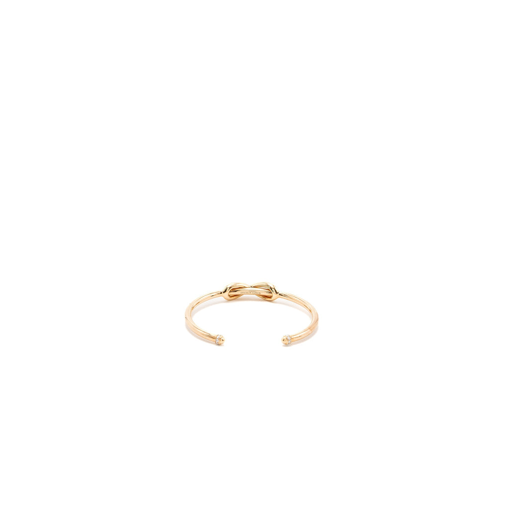TIFFANY INFINITY CUFF ROSE GOLD, DIAMONDS