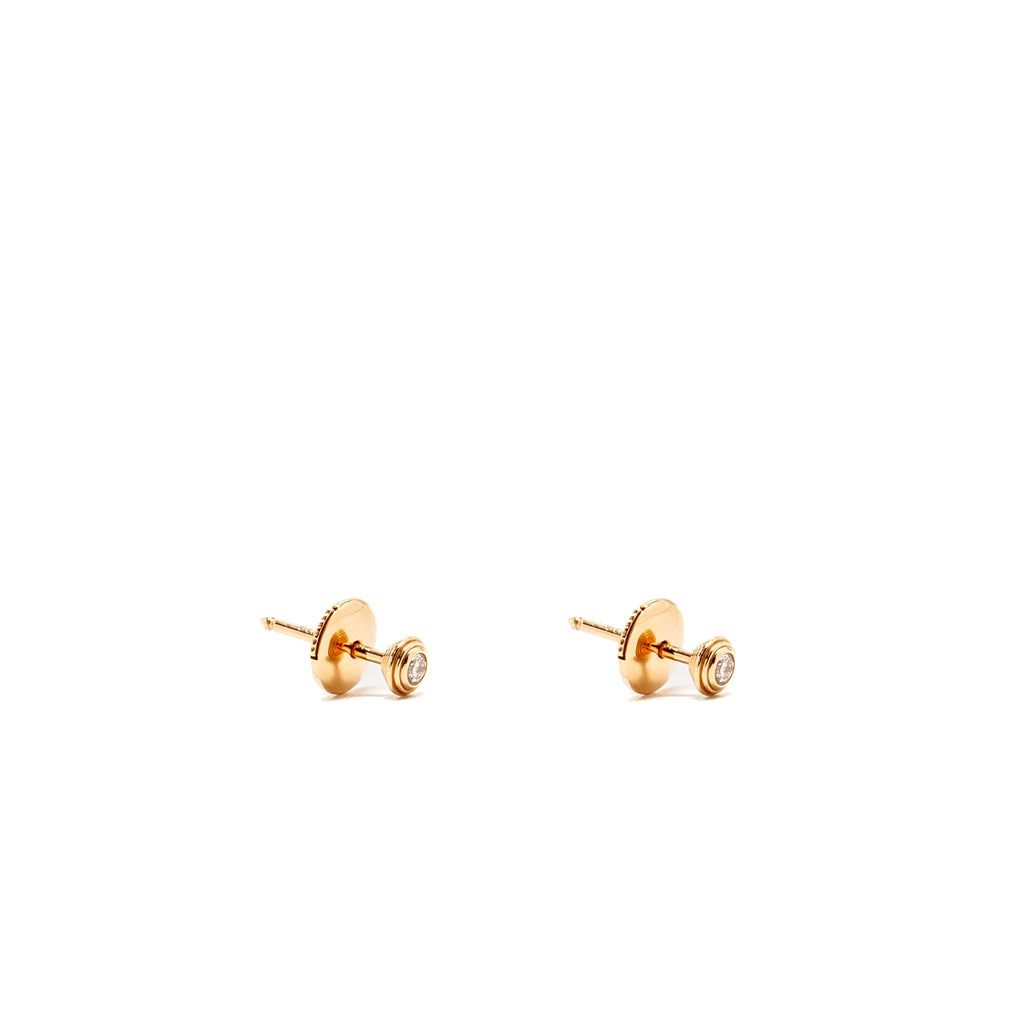 CARTIER D’AMOUR EARRINGS ROSE GOLD WITH DIAMOND