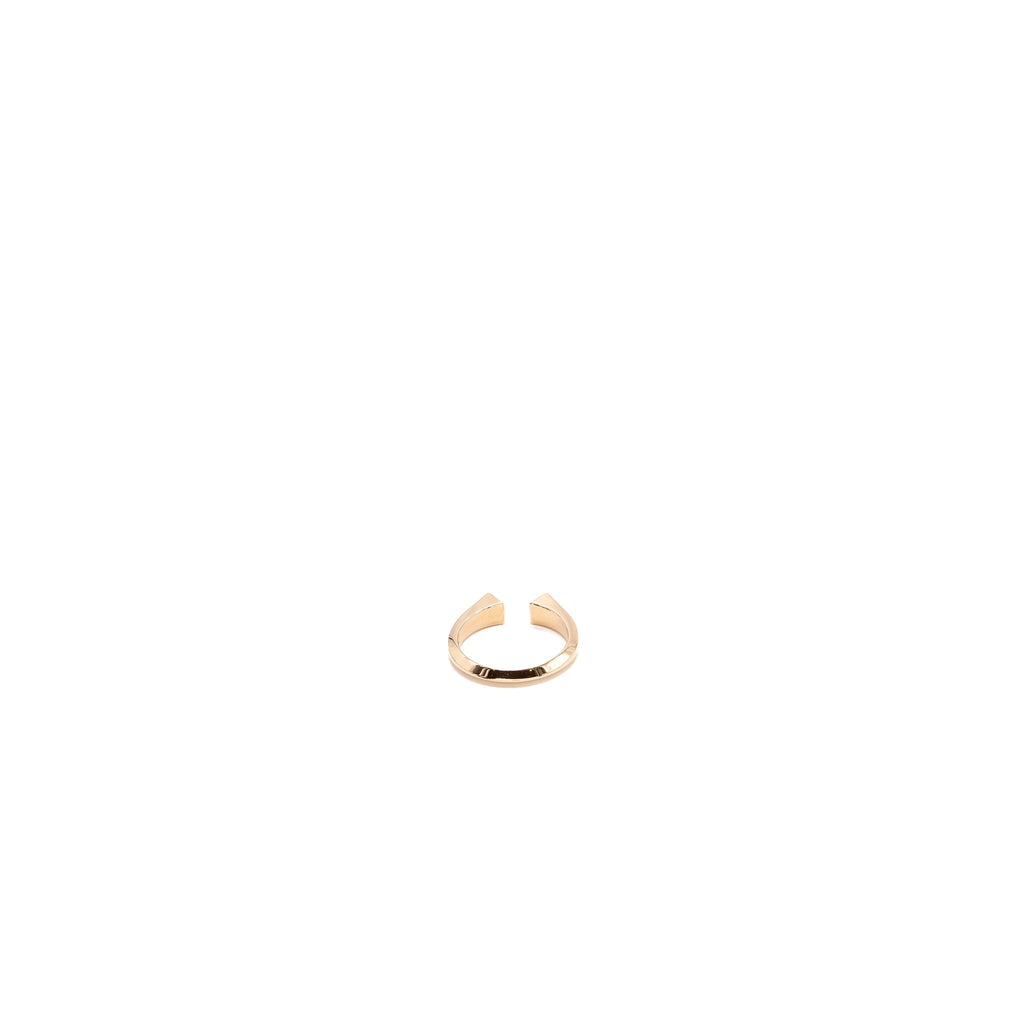HERMES CLOU DE FORGE RING ROSE GOLD WITH DIAMONDS