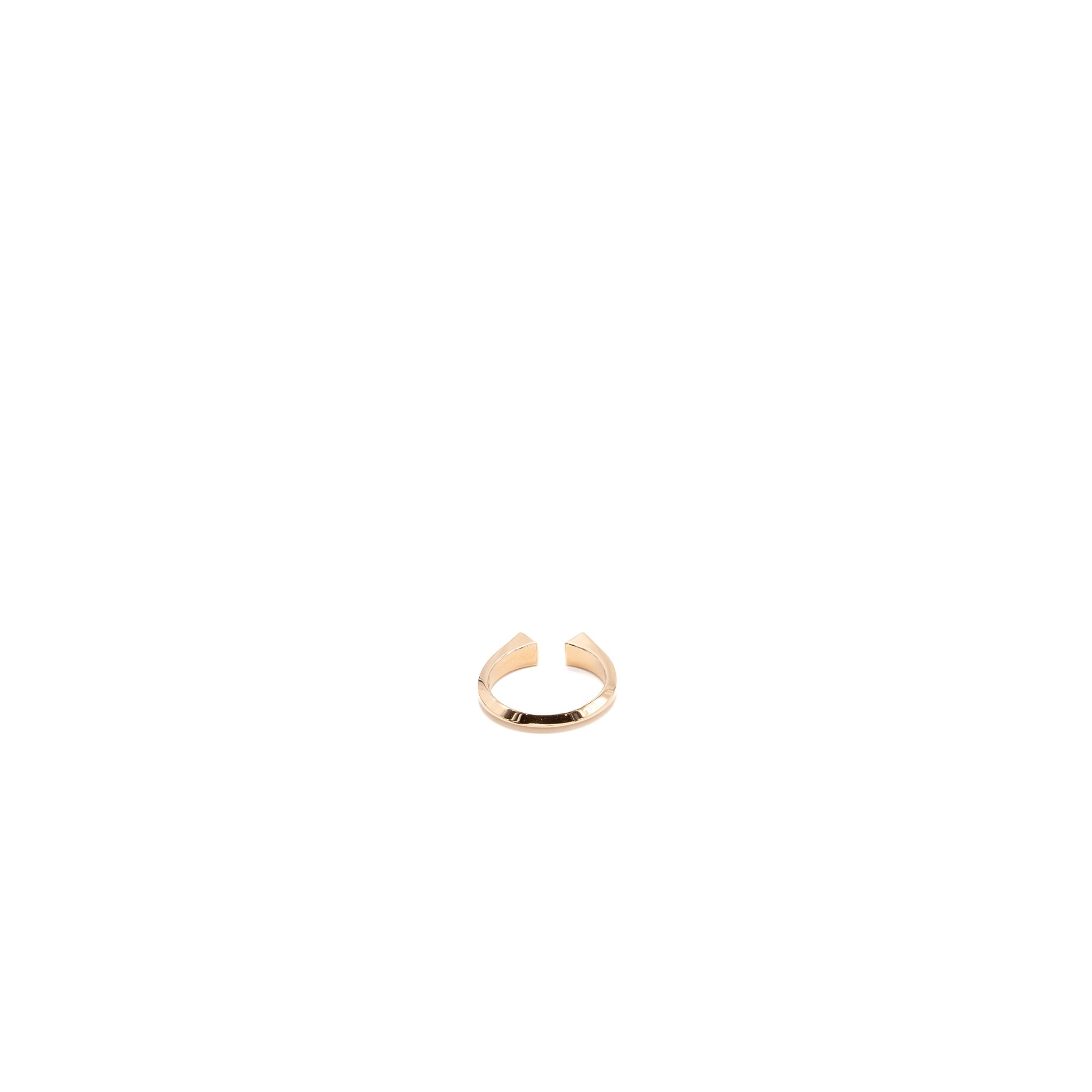 HERMES CLOU DE FORGE RING ROSE GOLD WITH DIAMONDS