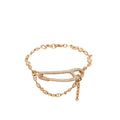 HERMES CHAINE D’ANCRE PUNK BRACELET RODE GOLD/DIAMONDS