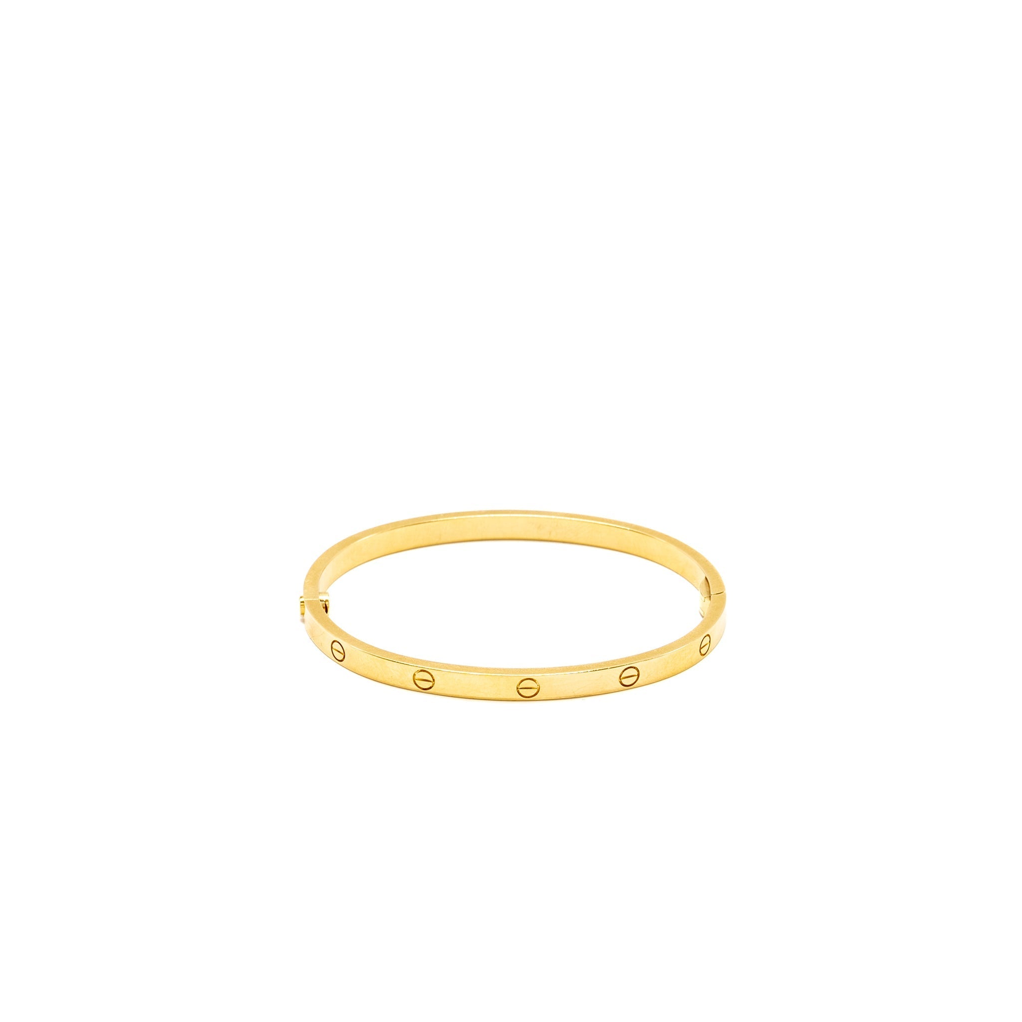 CARTIER LOVE BRACELET YELLOW GOLD